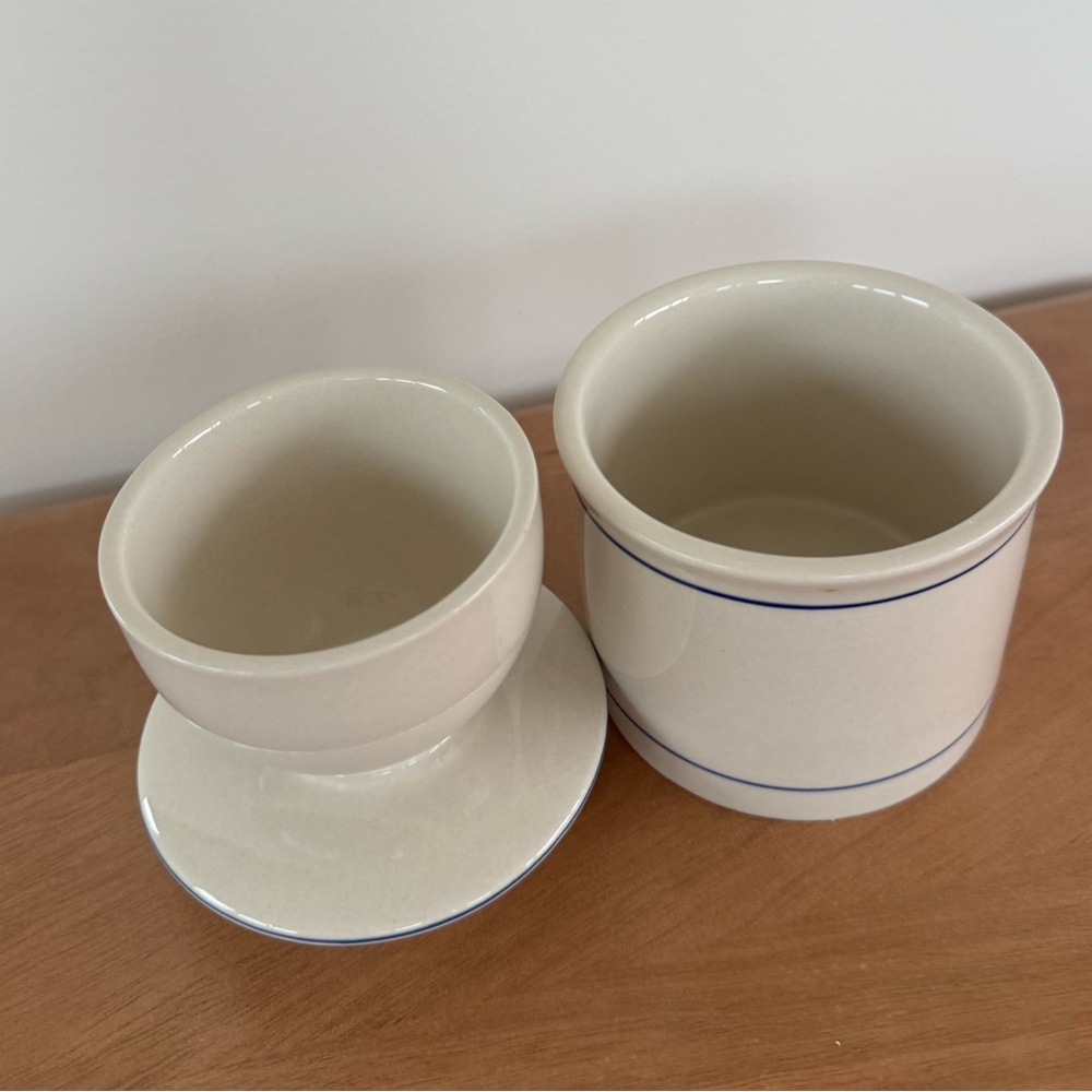 Norpro Glazed Stoneware Butter Keeper - Picture 8 of 11